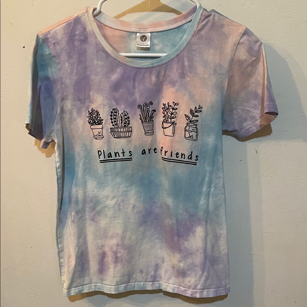 Tie-Dye Plants Are Friends T-Shirt